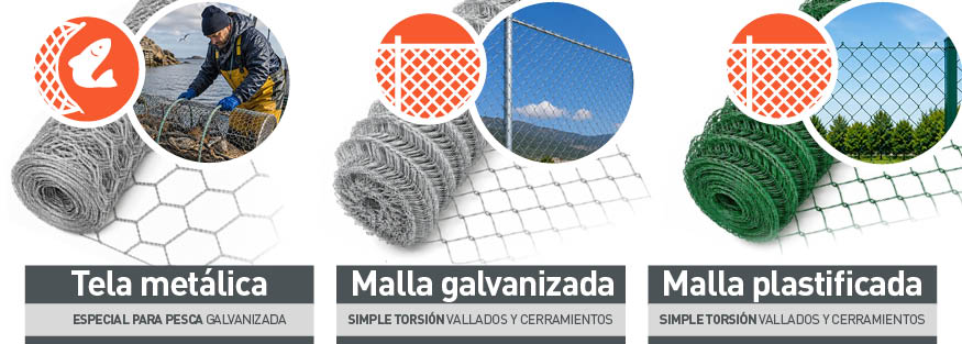 MALLAS Y TELAS